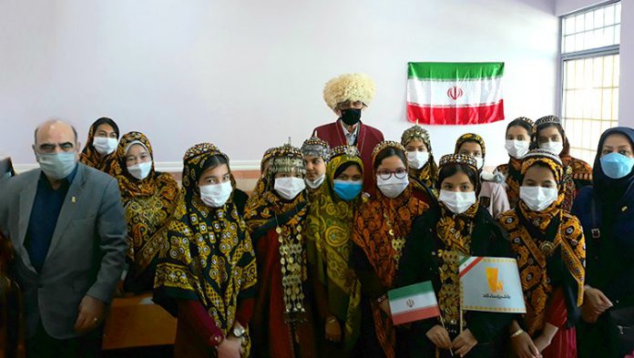 افتتاح سومین مدرسه بانک پاسارگاد در استان گلستان